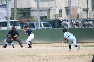 2018.4.22　東武よみうり予選　三郷ヤンガースさんに2-1で勝利しました。